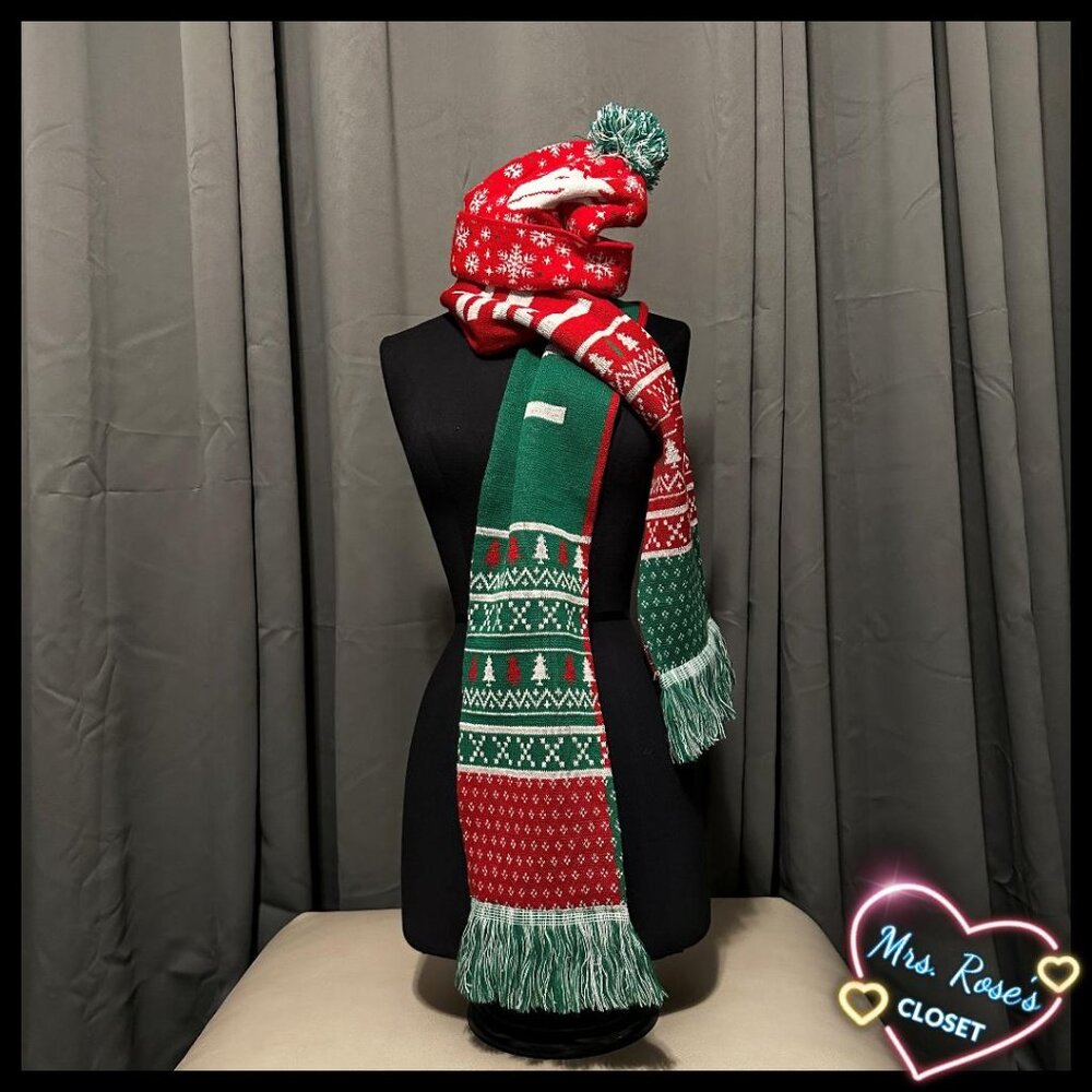 Bad Dragon Holiday Stocking Hat and Scarf Set